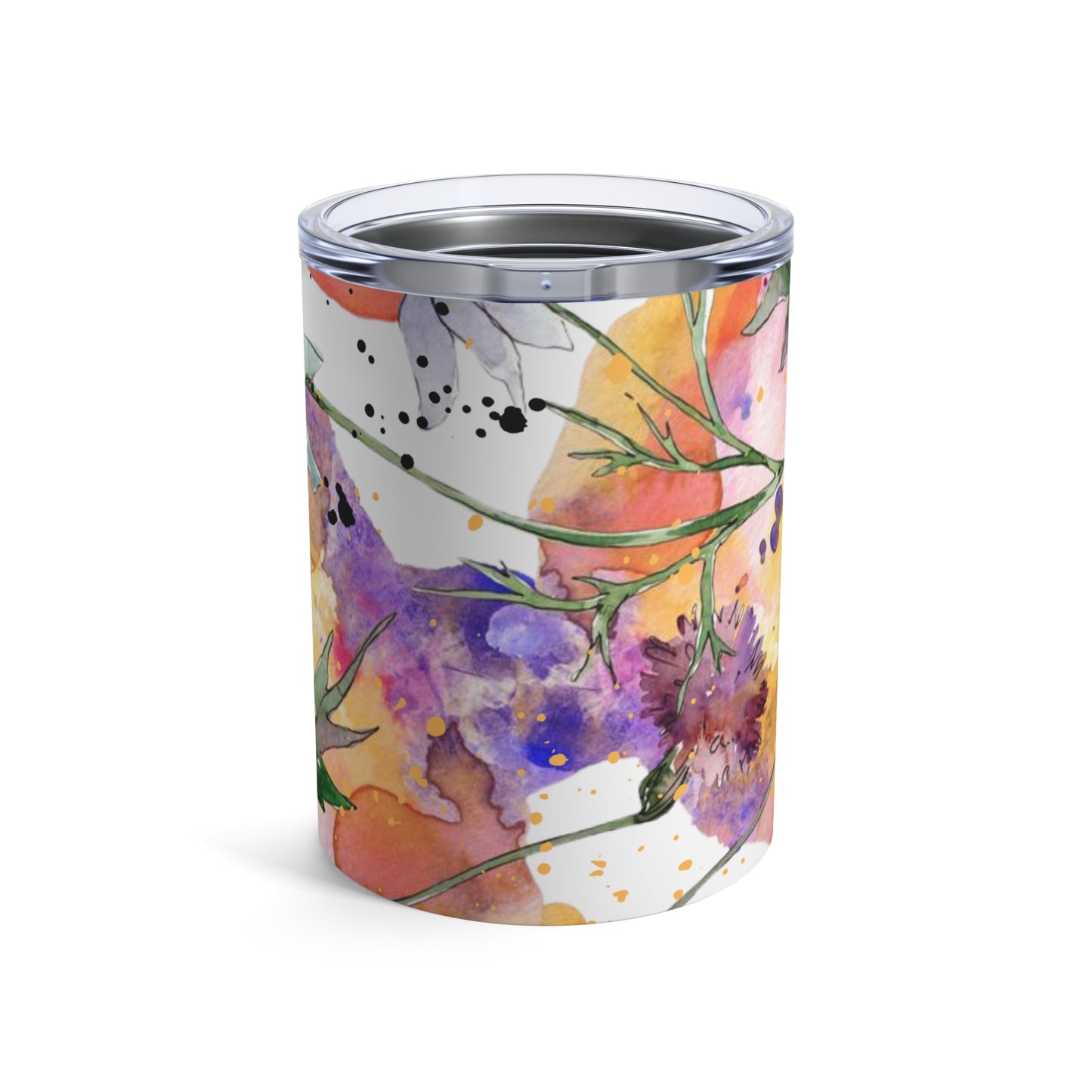 Floral Watercolor Tumbler Mug