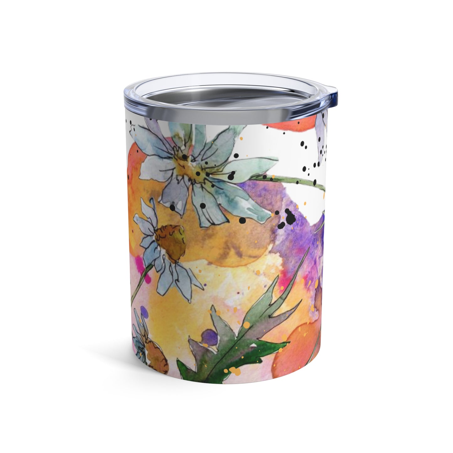 Floral Watercolor Tumbler Mug