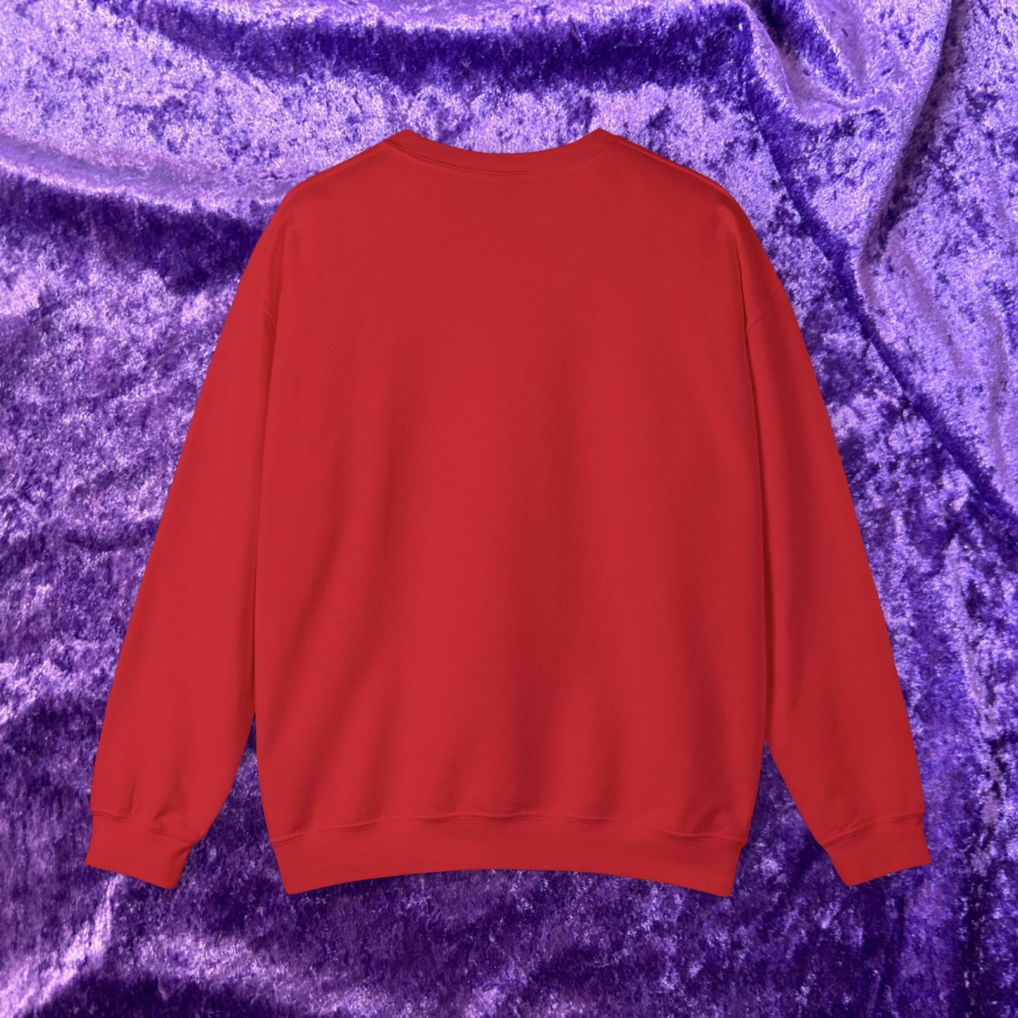 Unique Woman Holding Roses Sweatshirt – Unisex Heavy Blend Crewneck
