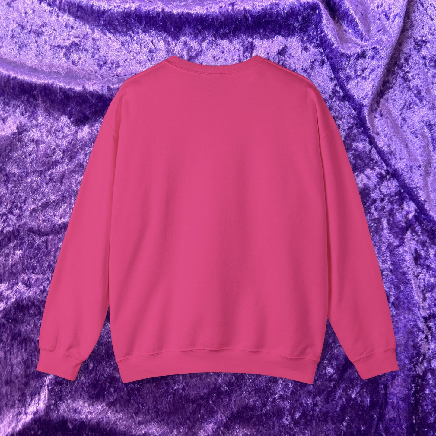 Unique Woman Holding Roses Sweatshirt – Unisex Heavy Blend Crewneck