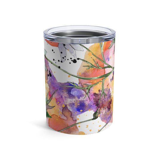 Floral Watercolor Tumbler Mug