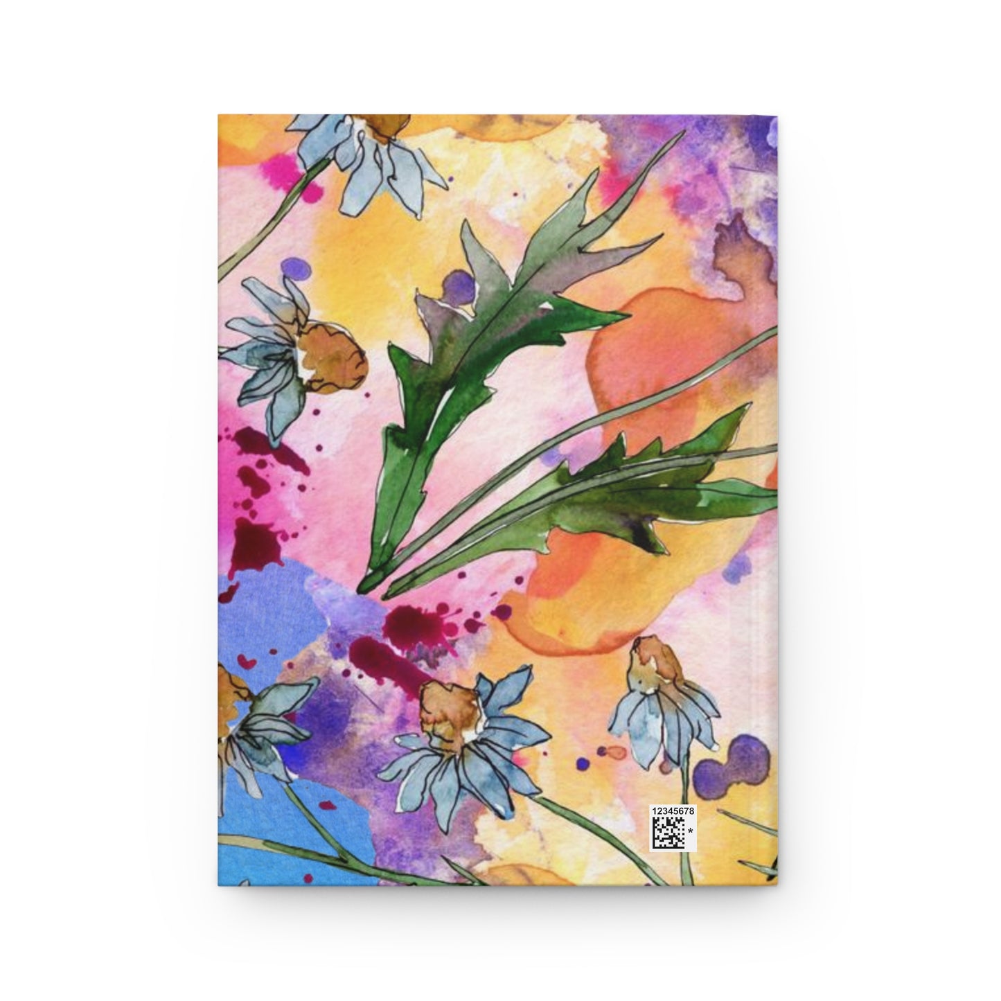 Vibrant Floral Hardcover Journal – 5.75" x 8"