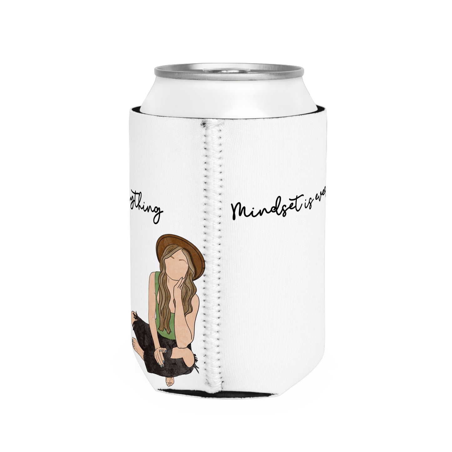 "Mindset is Everything" – Can Cooler Sleeve