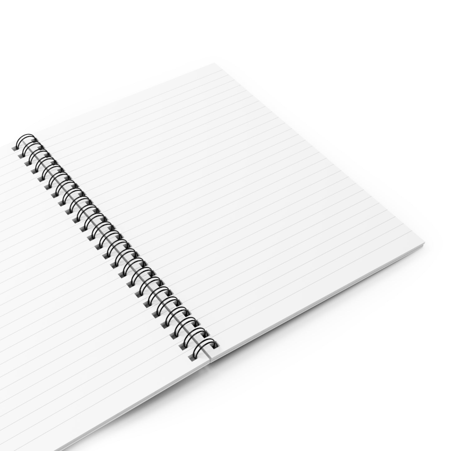 Floral Spiral Notebook – Ruled Line, 6" x 8"